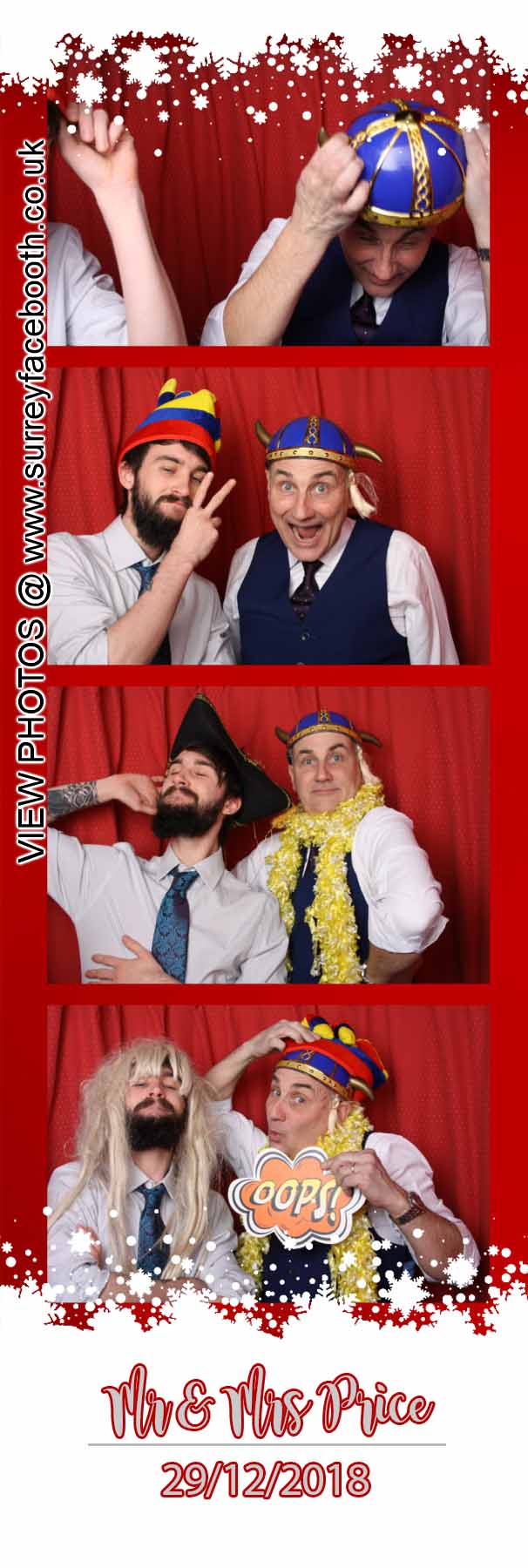 Lewis & Beth's Wedding | View more photos from the event at galleries.surreyfacebooth.co.uk/u/Surrey-FaceBooth/Lewis-Beths-Wedding